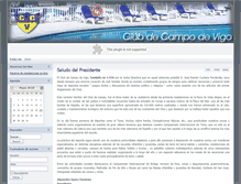 Tablet Screenshot of clubdecampodevigo.com